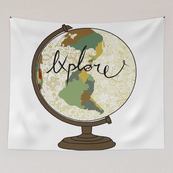Item preview, Explore Globe  designed and sold by DarbyBrennan.