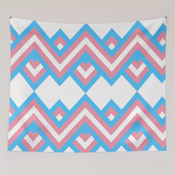 Item preview, Trans Flag Pride Chevron designed and sold by sammi-ts.