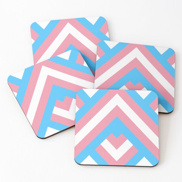 Item preview, Trans Flag Pride Chevron designed and sold by sammi-ts.