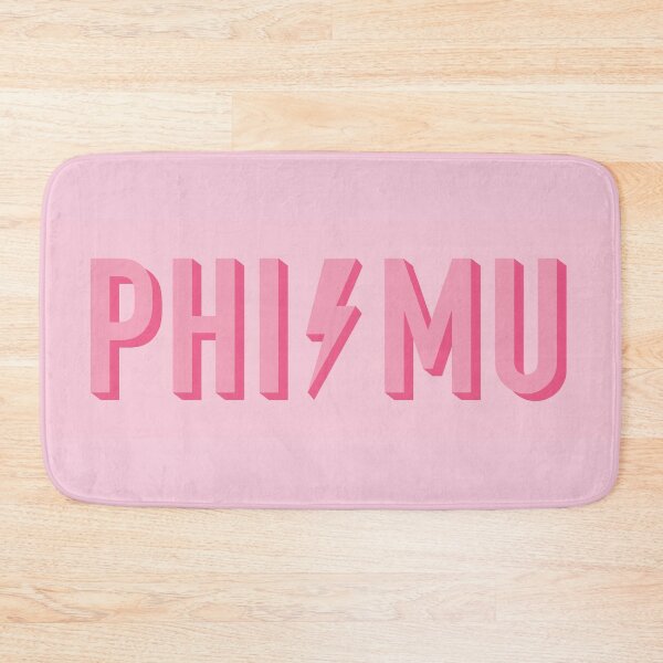 Item preview, Phi Mu Pink Lightning designed and sold by Stickers by SoSrat.