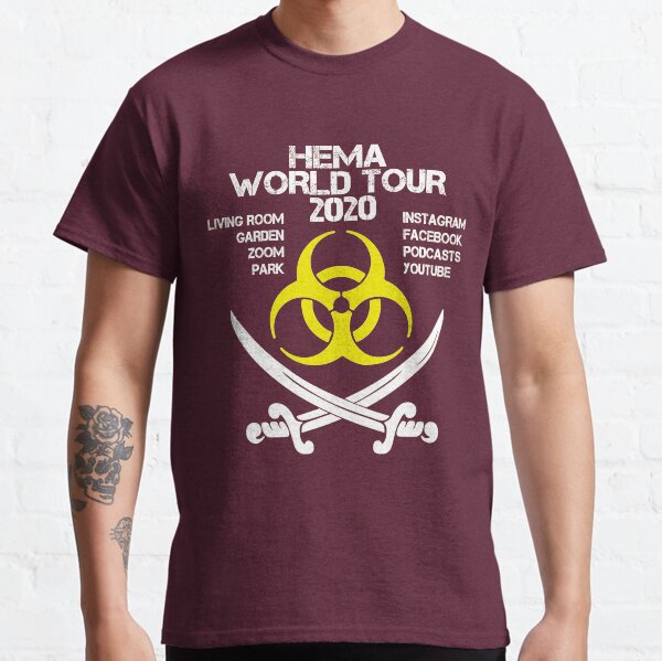 HEMA 2020 World Tour Pandemic - Yellow Classic T-Shirt