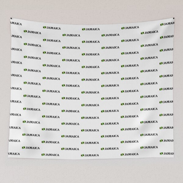 Item preview, Jamaica Waving Flag and Font designed and sold by IdentiTee Studios.