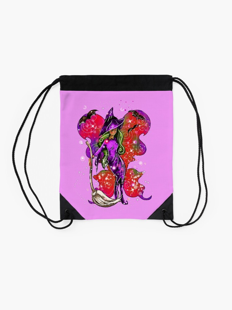 Thumbnail 2 of 3, Drawstring Bag, Courtney's Fairy Costumes™ designed and sold by TeelieTurner.