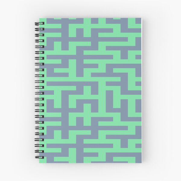 Item preview, Maze in Green and Gray designed and sold by KeksWorkroom.