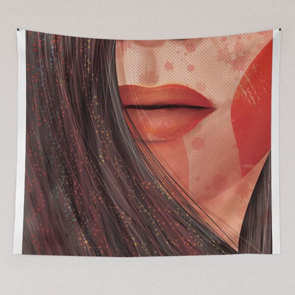 Item preview, Orange Sexy Lips designed and sold by Salma Ismail.