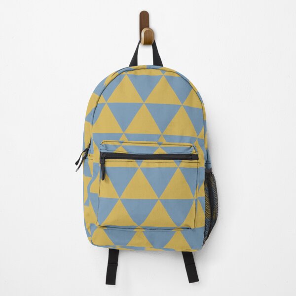 Item preview, Triangular pattern, yellow mustard and blue designed and sold by Blacklinesw9.