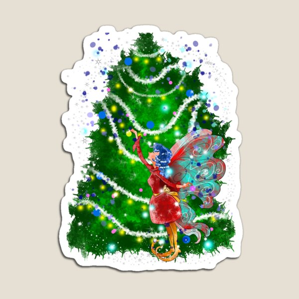 Christalle Shimmershine The Handmade Christmas Items Fairy™ Magnet