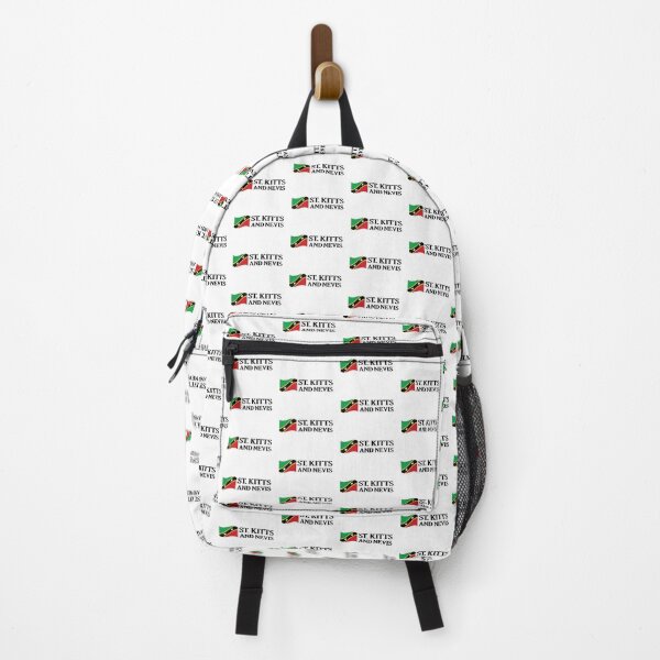 Item preview, St Kitts and Nevis Waving Flag and Bold Font designed and sold by IdentiTee Studios.