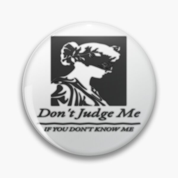 Item preview, Don't Judge Me designed and sold by Elfyau.