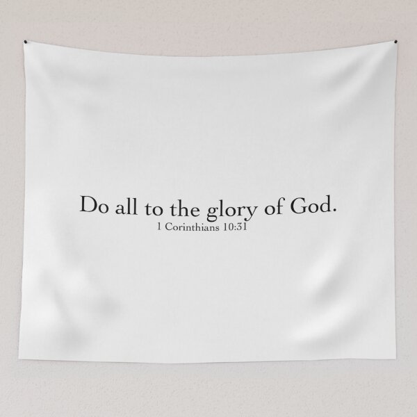 Item preview, 1 Corinthians 10:31 designed and sold by soluschristus.