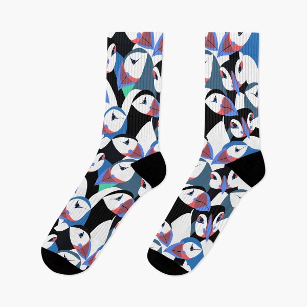 Item preview, Blue Beak Puffins designed and sold by Griffletta.