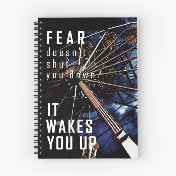 Item preview, Fear Doesn't Shut You Down designed and sold by awcheung2.