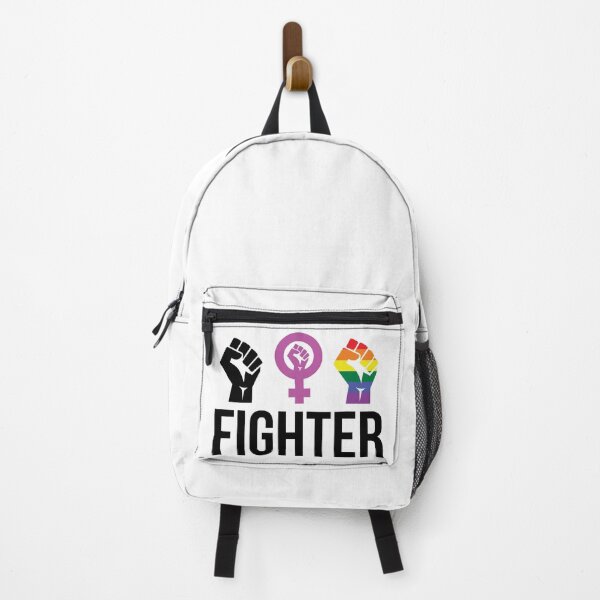 Item preview, FIGTHER for African american, feminist, LGBTQ rights ally designed and sold by Gifafun.