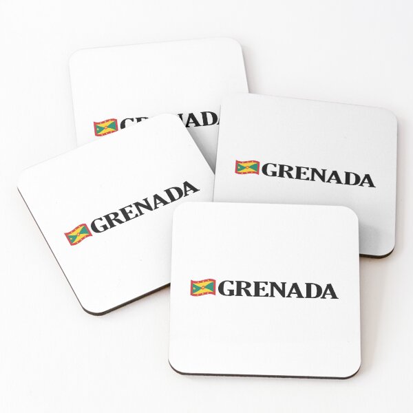 Item preview, Grenada Waving Flag and Bold Font designed and sold by IdentiTee Studios.