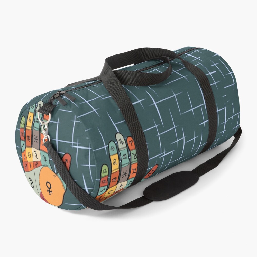 The Mid-Century Palm Reader Duffle Bag