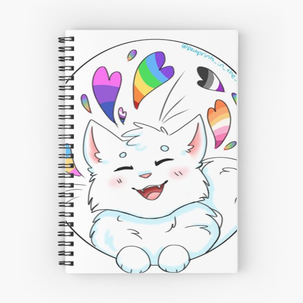 Aperçu de l'œuvre Beau chaton blanc créée et vendue par OTBPShop.
