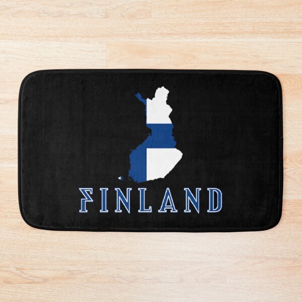 Item preview, Finnish Flag Of Finland Country Outline designed and sold by JG0024.