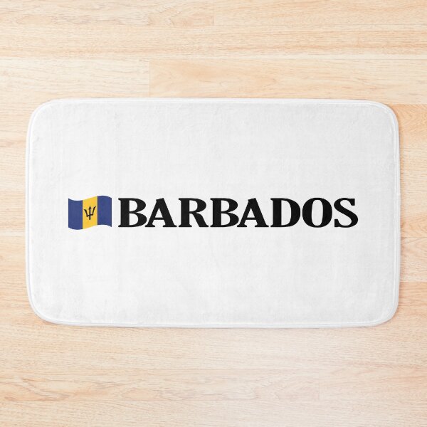 Item preview, Barbados Waving Flag and Bold Font designed and sold by IdentiTee Studios.