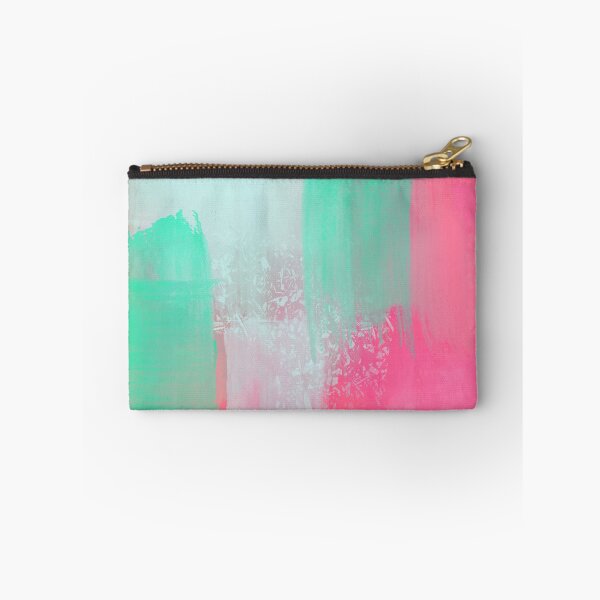 Item preview, Abstract Watercolor Pink Mint Green designed and sold by whyshecreates.