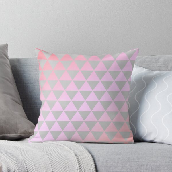 Item preview, Triangular pattern: rose gold and grey designed and sold by Ittele.