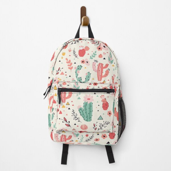 Item preview, Scandinavian Print of Cactus and Desert Flowers designed and sold by Pink Pineapple Works.