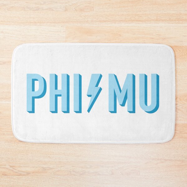Item preview, Phi Mu Blue Lightning designed and sold by Stickers by SoSrat.