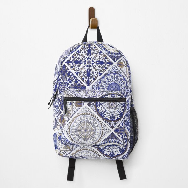 Item preview, Portuguese style tiles surface pattern designed and sold by Luciana Noro.