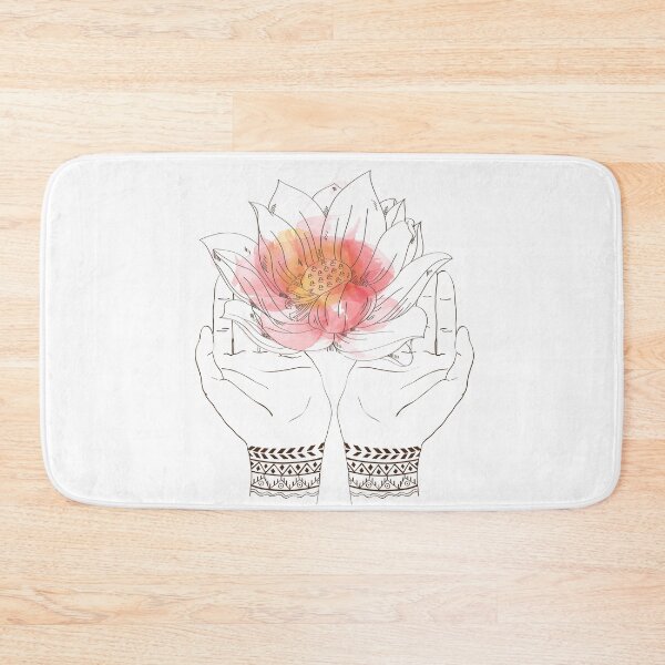 Item preview, Lotus Flower, Spritual Hands designed and sold by Ninjawhere.