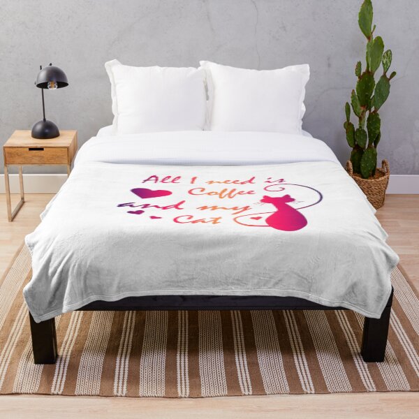 Item preview, All I Need is Coffee And My Cat designed and sold by MedKac.