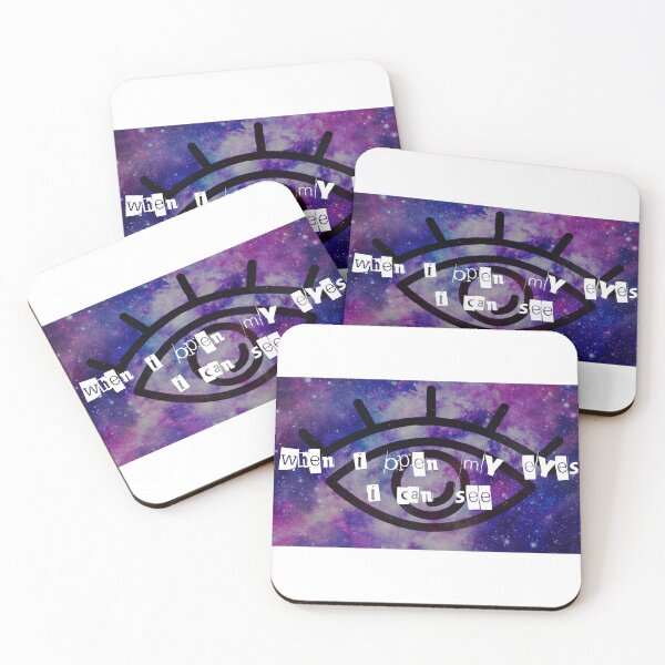 Item preview, Galaxy Space Aesthetic Spiritual Third Eye "Deep" 2015 Cringe Fest "WHEN I OPEN MY EYES I CAN SEE" designed and sold by cosmocheese.