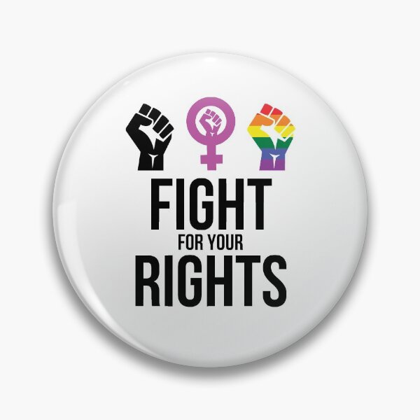 Item preview, Fight for your rights for African american, feminist, LGBTQ rights ally designed and sold by Gifafun.