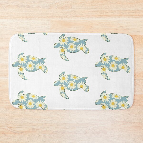 Item preview, Sea Turtle Floral Flowers Pattern designed and sold by mouaataaz.