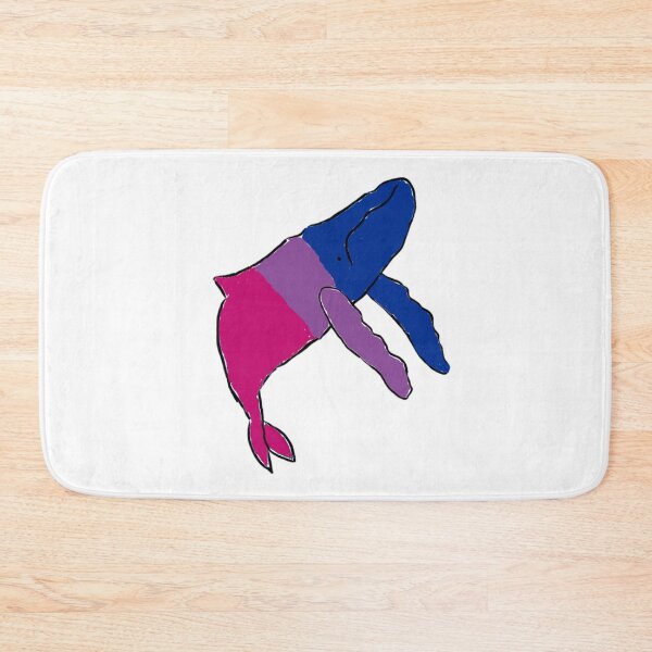 Item preview, Bisexual Whale Art LGBTQ designed and sold by AnnesLovelys.
