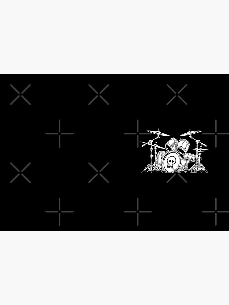 Drum Set Cartoon by hobrath