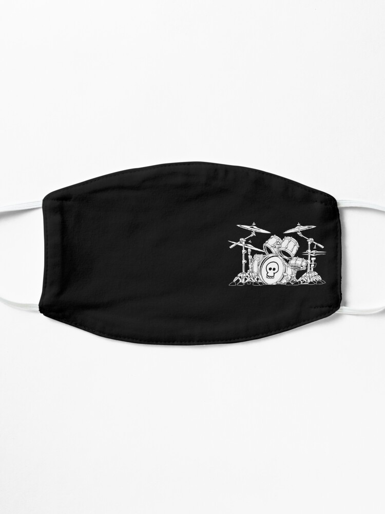 Alternate view of Drum Set Cartoon Mask