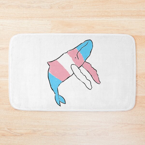 Item preview, Transgender Whale Art LGBTQ designed and sold by AnnesLovelys.