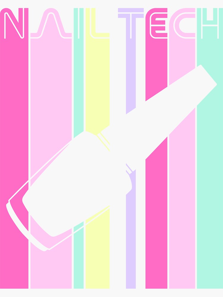 Nail Tech Retro Design by Papagana