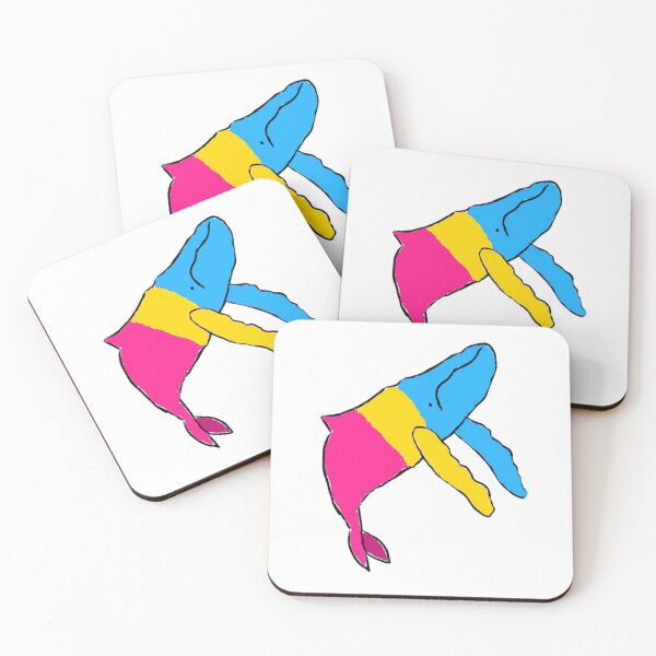 Item preview, Pansexual Whale Art LGBTQ designed and sold by AnnesLovelys.