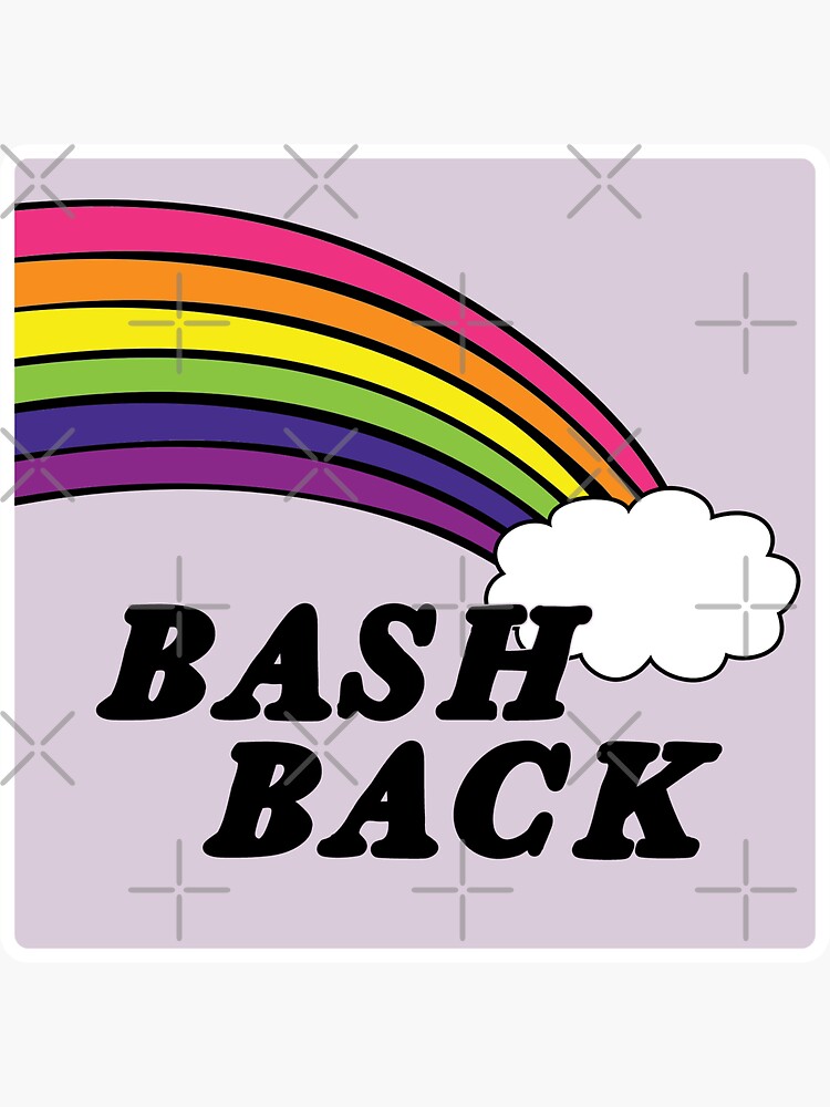 queers bash back | rainbow lgbtqia+ by craftordiy