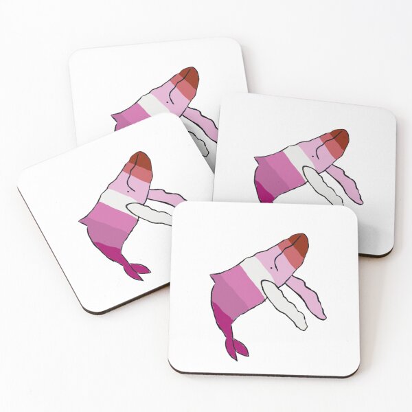 Item preview, Lesbian WLW Whale Art LGBTQ designed and sold by AnnesLovelys.