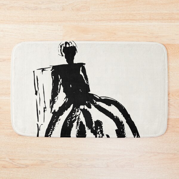 Item preview, abstract model sitting on chair designed and sold by kim tang.