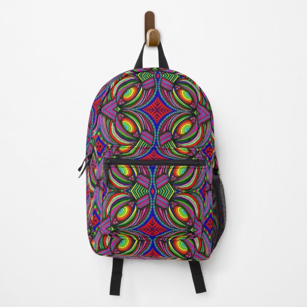Item preview, Psychedelic Abstract colourful work S3(Tile) designed and sold by CallumHoare.