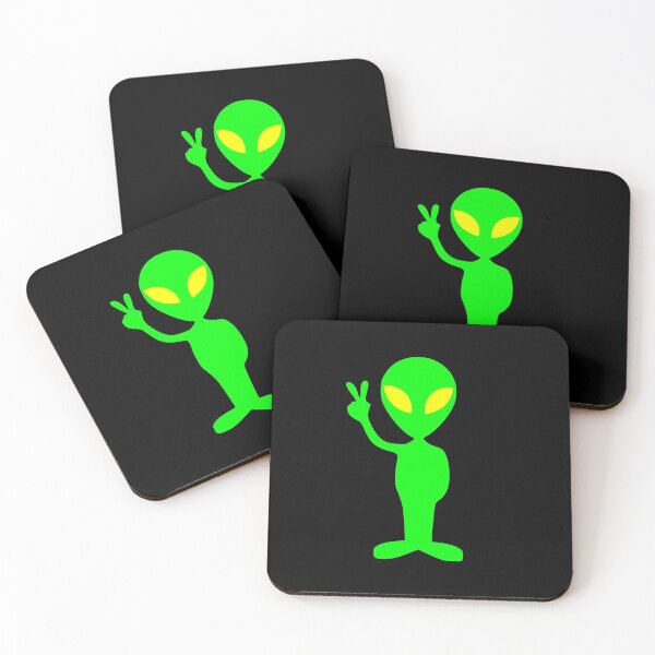 Item preview, Funny little green alien designed and sold by Pennylanemerch.