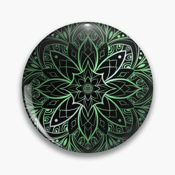 Item preview, Electric Green Mandala designed and sold by LadyRedGraphics.