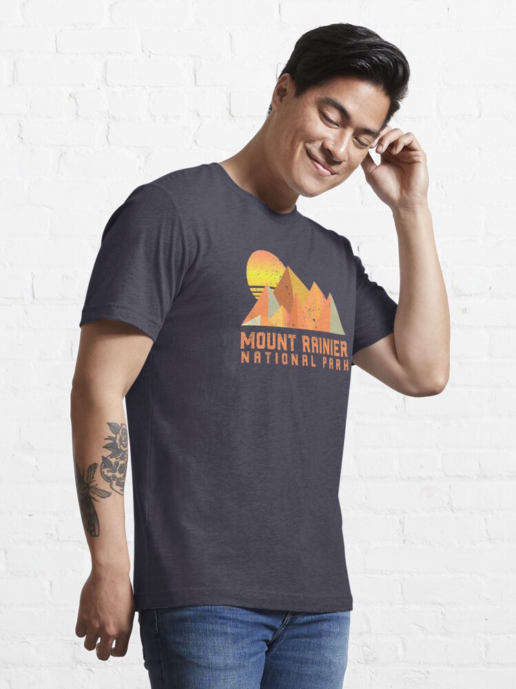 &ldquo;Vintage Mount Rainier Retro National Park&rdquo; T-shirt by chuckjstone