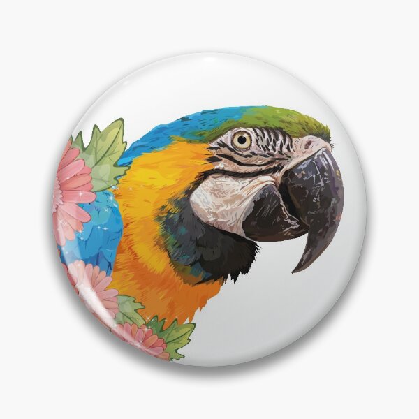 Item preview, Blue and yellow macaw designed and sold by obscurite.