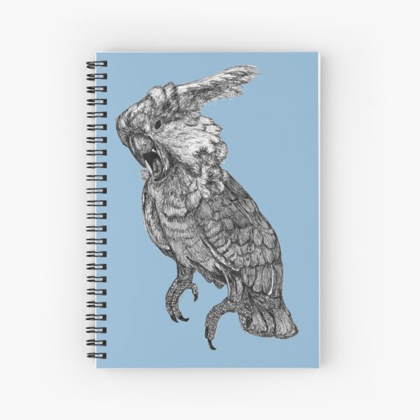 Sassy the Cockatoo Spiral Notebook