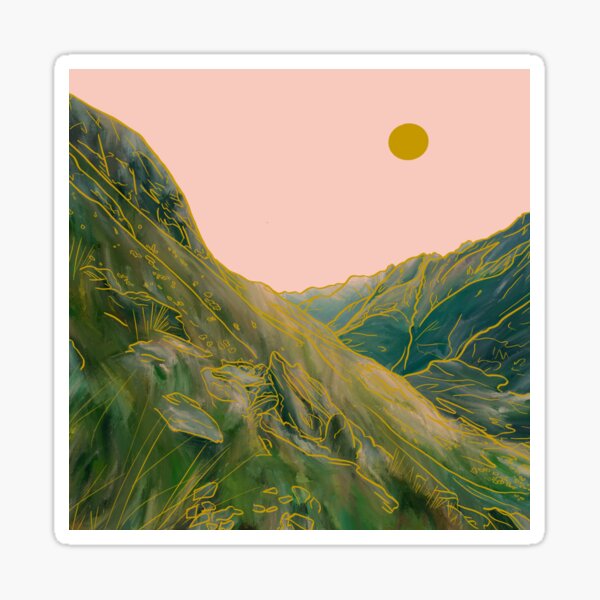 Hillside Sticker