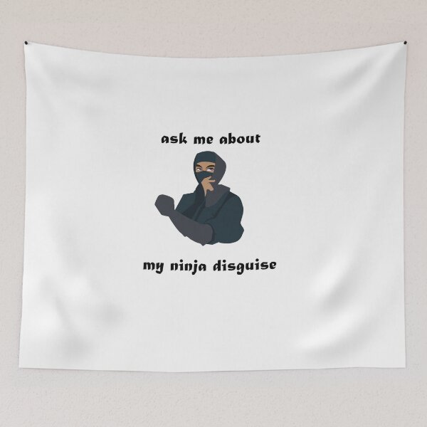 Item preview, ask me about my ninja disguise designed and sold by soufiane21.