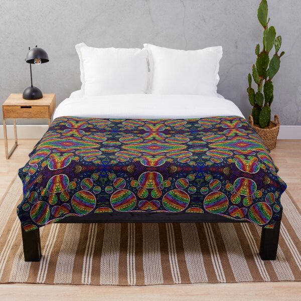 Item preview, Psychedelic Abstract colourful work 242 designed and sold by CallumHoare.